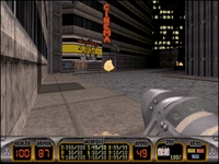 une photo d'Ã©cran de Duke Nukem 3D sur PC